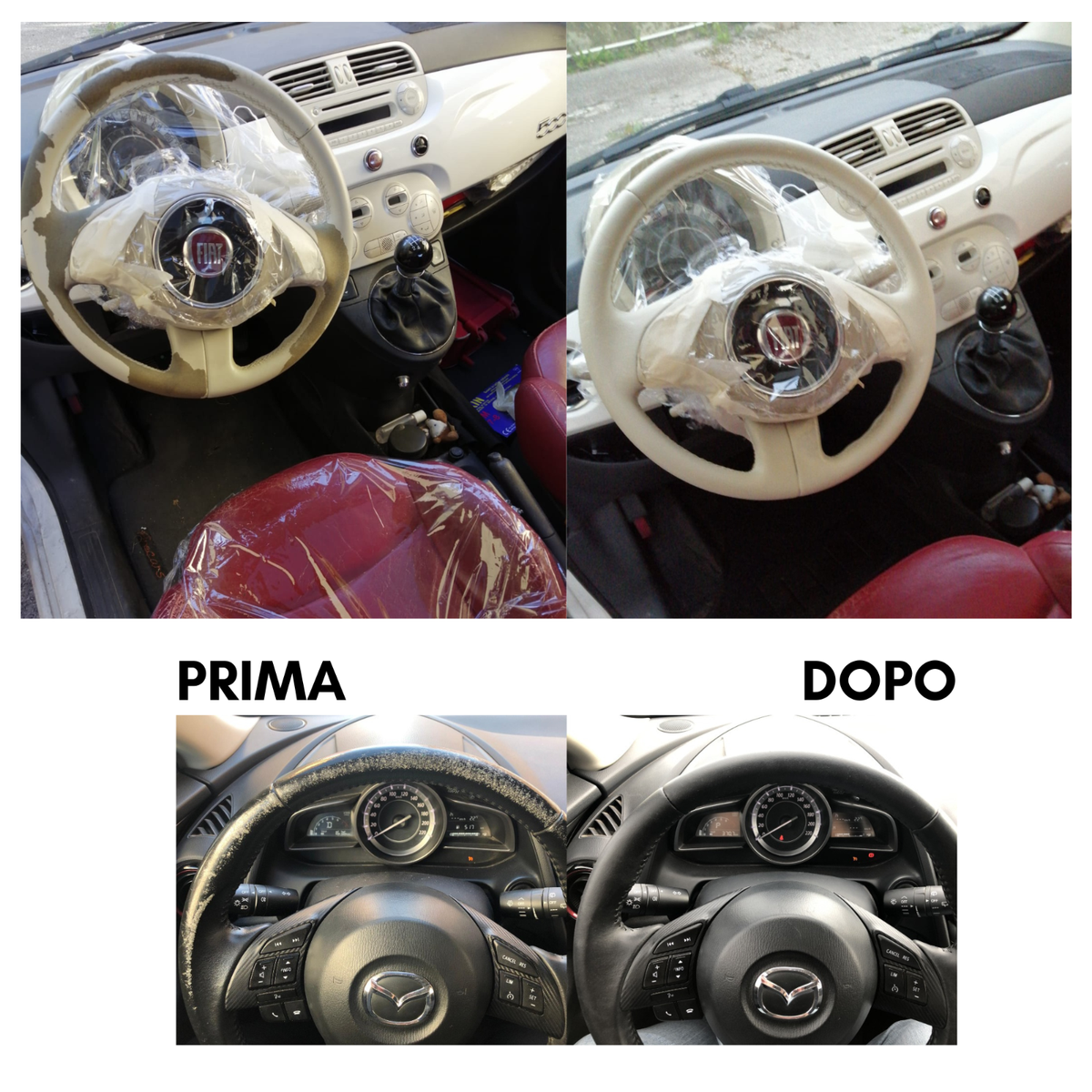 Sedili Interni Pelle Frau Fiat 500 Sedile Anteriore FIAT 500