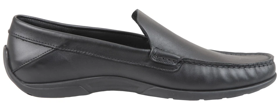 Porsche Design Men's Leather Shoes Moccasins Black Size EUR 45 UK 10.5 US 11.5 - Image 3 of 4