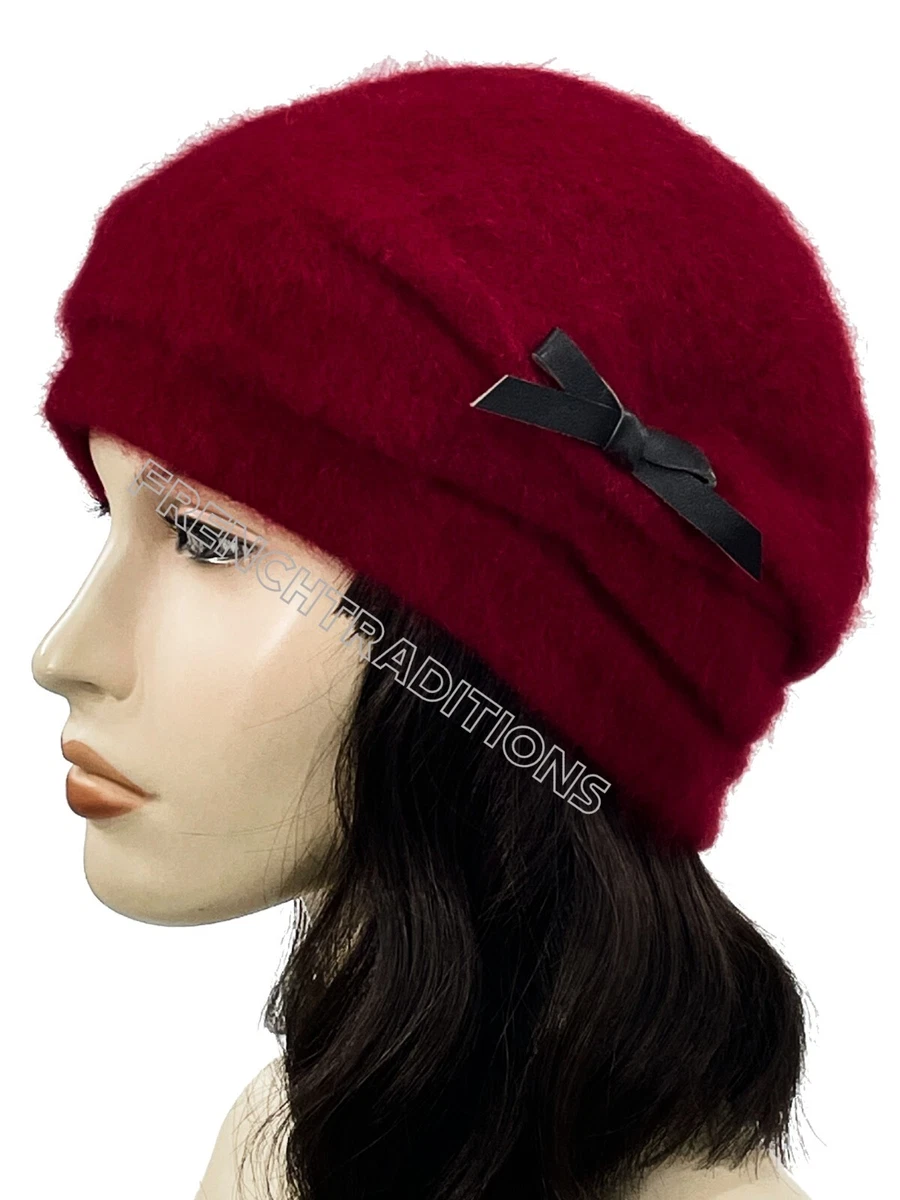 Angora Beanie Red Hats for Women for sale | eBay display picture 1