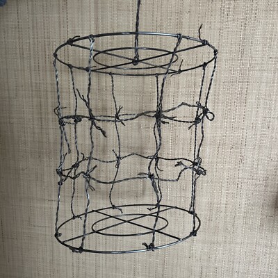 POTTERY BARN KIDS Halloween Decor Collapsible Spooky Bird Cage