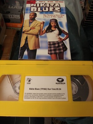 Nikita Blues RARE Maverick Yellow Tape 2001 VHS drama Essence