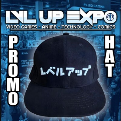 LVL UP EXPO Promo Hat CONVENTION EXCLUSIVE Los Vegas Collectible Snapback 