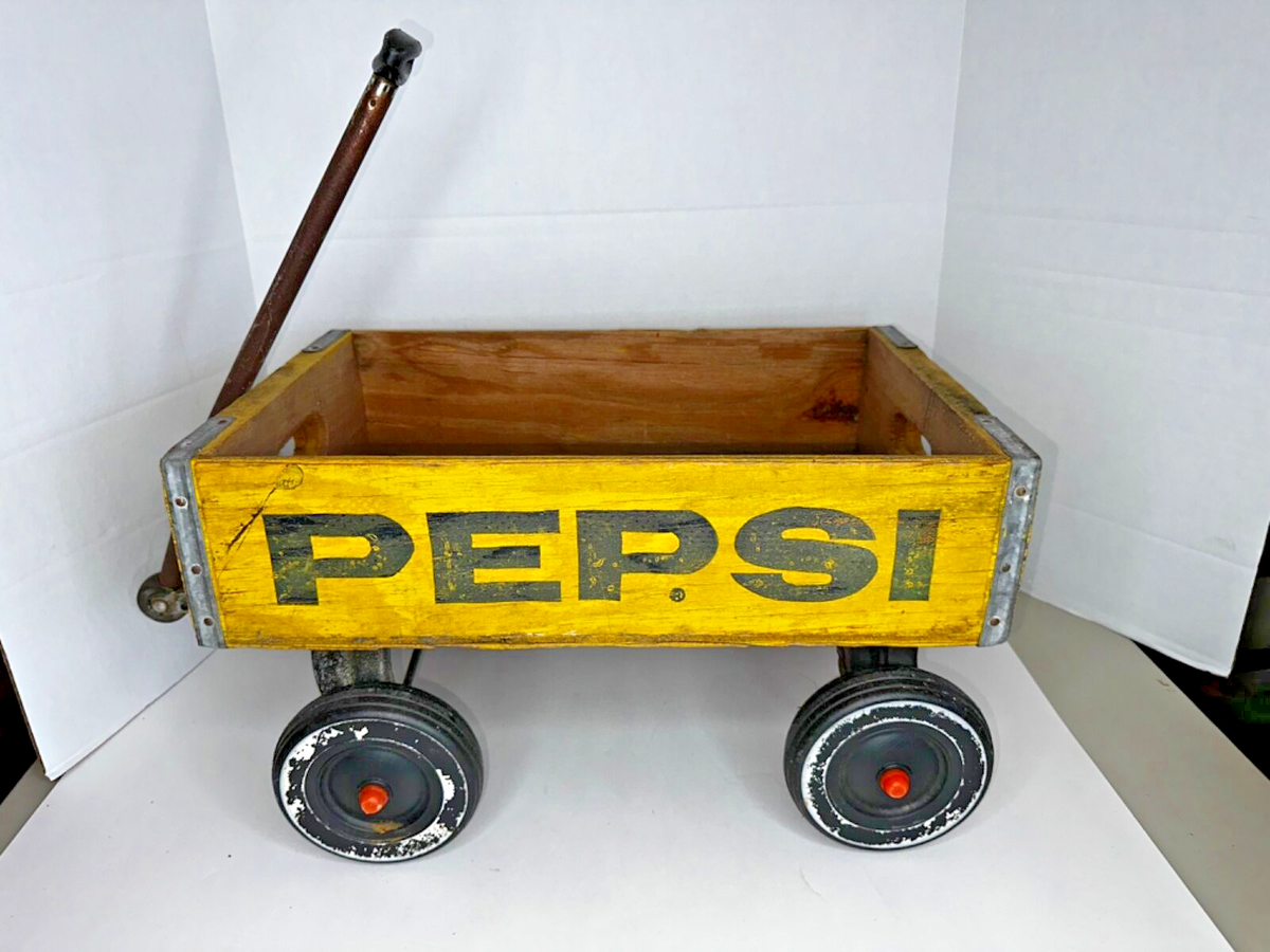 PEPSI持ち手蓋付きアンティーク缶 PEPSI持ち手蓋付きアンティーク缶