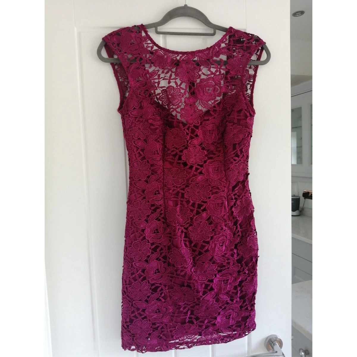 Lipsy magenta shop dress
