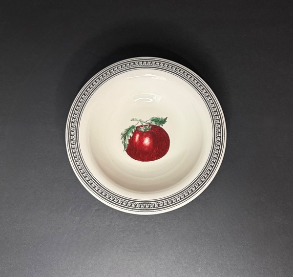 Juego de 2 cuencos de cereal sopa de tomate rojo "Farmers Market" de Pfaltzgraff