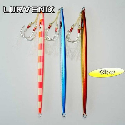 Free Shipping On $100 LURVENIX Flash Dart Fishing Jig 150g/5.3oz-350g/12.4oz