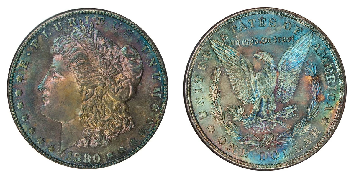 MS 64 Graded 1880 Year Morgan US Dollars (1878-1921) for sale | eBay