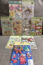 K Company Christmas Stickers Chipboard Accents