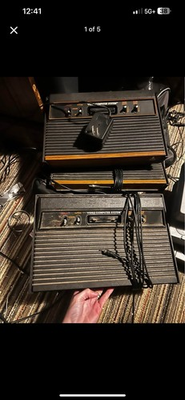 #ad Atari 2600 Video Game Console Black $120.00