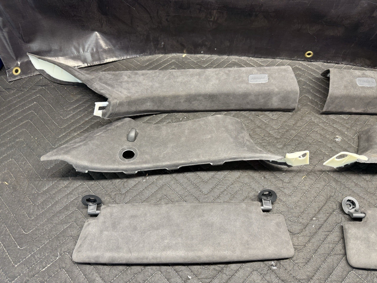 2017 17 18 19 20 Audi R8 V10 Plus Alcantara Pillar Panels #3342 G5