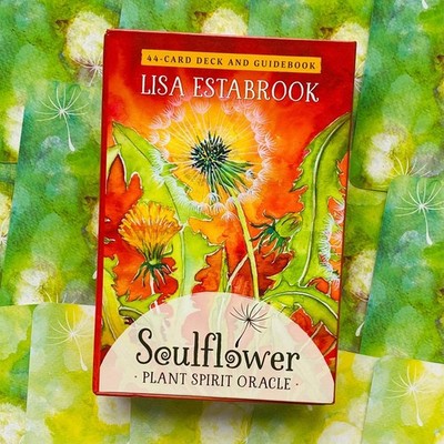Soulflower Plant Spirit Oracle Orakel Karten Deck Findhorn Press Lisa Estabrook