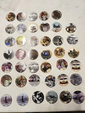 AAFES 41 Pogs,  various denominations 