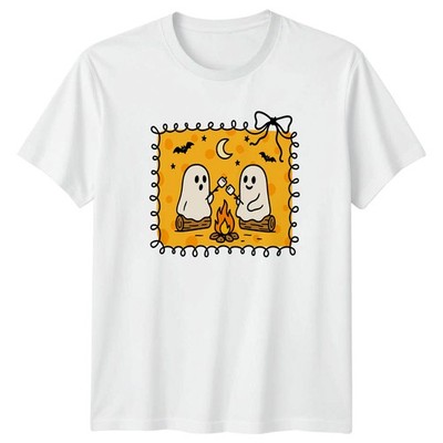 Geister Braten Marshmallows T-Shirt Geist Camping Halloween Halloween Geschenk für