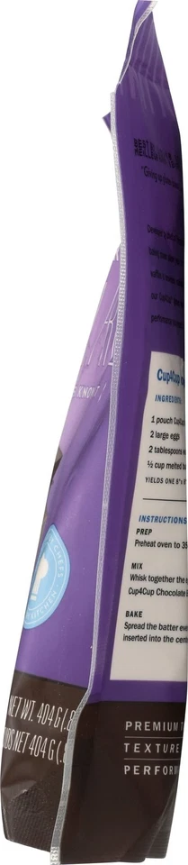 Brownie Chocolate Cup4Cup Mix 14,25 oz (paquete de 6) Foto 3 de 4