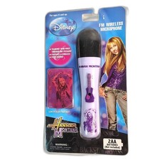 Y2K  New Disney Hannah Montana FM Wireless Microphone Toy NOS Sealed w/ Magnet