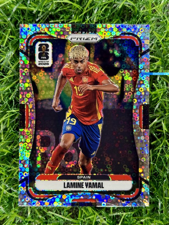 2026 Panini Prizm Fifa World Cup - Lamine Yamal #70 Disco Prizm