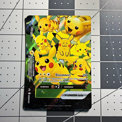 The Pokémon Company Pikachu V-UNION SWSH287 Sword & Shield Promo Holo ENG