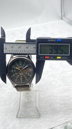 Timex TW4B14000, Men's Expedition Scout Green Fabric Watch, Date, Indiglo, NEW - Picture 12 of 14