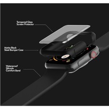 Smart Guard Bumper Case, Watch Band, Screen Protector, Apple Watch 38mm, NWT
