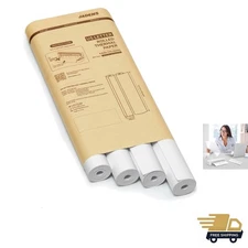 Letter Size Quick-Dry Thermal Printer Paper 8.5''x11'', 4 Rolls, Compatible w...