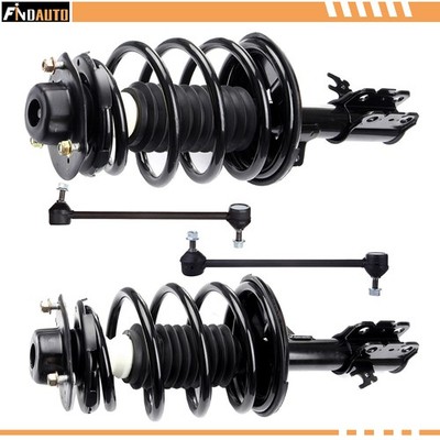 Front Quick Strut Assembly Springs Sway Bar link Kit For 1997-2001 LEXUS ES300