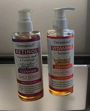 DERMATOUCH RETINOL HYALURONIC ACID CUCUMBER DAILY BOOST Vitamin C Turmeric 8oz