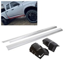 Rocker Panels Cab Corner For 09-18 Dodge Ram 1500 2500 3500 Extended Quad Cab