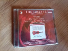 Antonio Vivaldi Four Seasons Concertos Rv580 and Rv551 Accardo CD philips