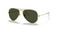 Ray-Ban Aviator Classic Arista Gold/G-15 Green 62 mm Sunglasses RB3025 001 62-14