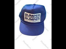 Bumper To Bumper Blue Trucker Hat Mesh Back Adjustable Auto Parts One Size Men
