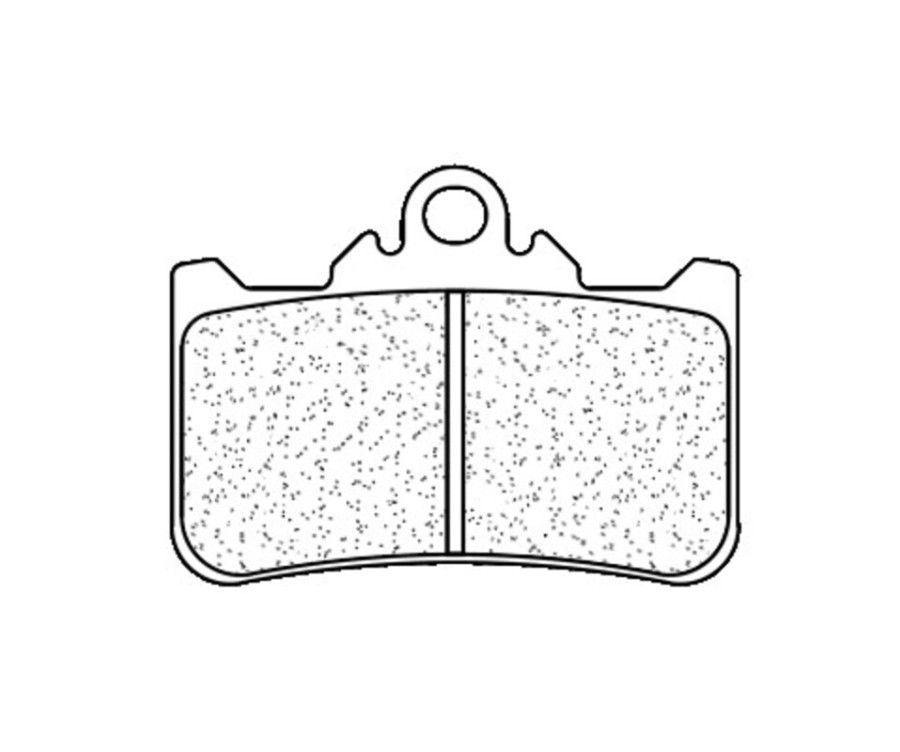 Plaquettes de frein CL BRAKES route métal fritté 1276A3+ plaquettes moto frittées avant arrière