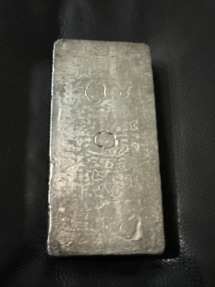 BARRA DE PLATA TROY ENGLEHARD 100 OZ .999+ #060021 coleccionable vintage vertida ozt Foto 4 de 4