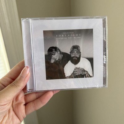 Taylor Swift TTPD The Tortured Poets Department Fortnight Single CD Post Malone