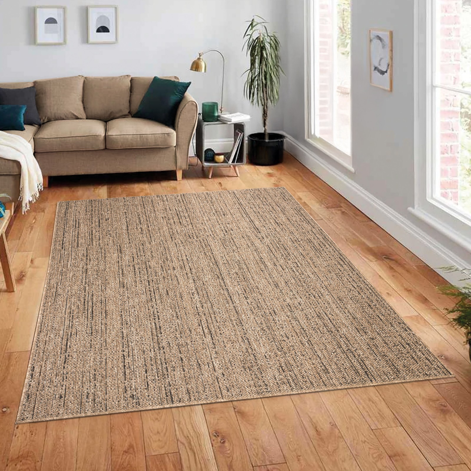 Alfombra Cocina Exterior Terraza Jardin Lavar En La Lavadora Motivo Boho Chic