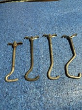 Vintage Spare Tirejack Hold Down J Hook W Wing Nut