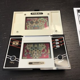 Nintendo Game And Watch Pocketsize Pinball PB-59 Rare Box Variant Collector