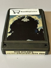 Vintage 8 Track-Tape BOB DYLAN GREATEST HITS VL 1 Cartridge Columbia TC8 Black