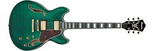 Ibanez AS93FM Artcore Expressionist Transparent Moss Green
