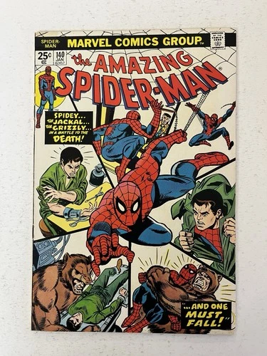 Amazing Spider-Man 140 (5.0 VG/FN) 1st App Gloria Grant