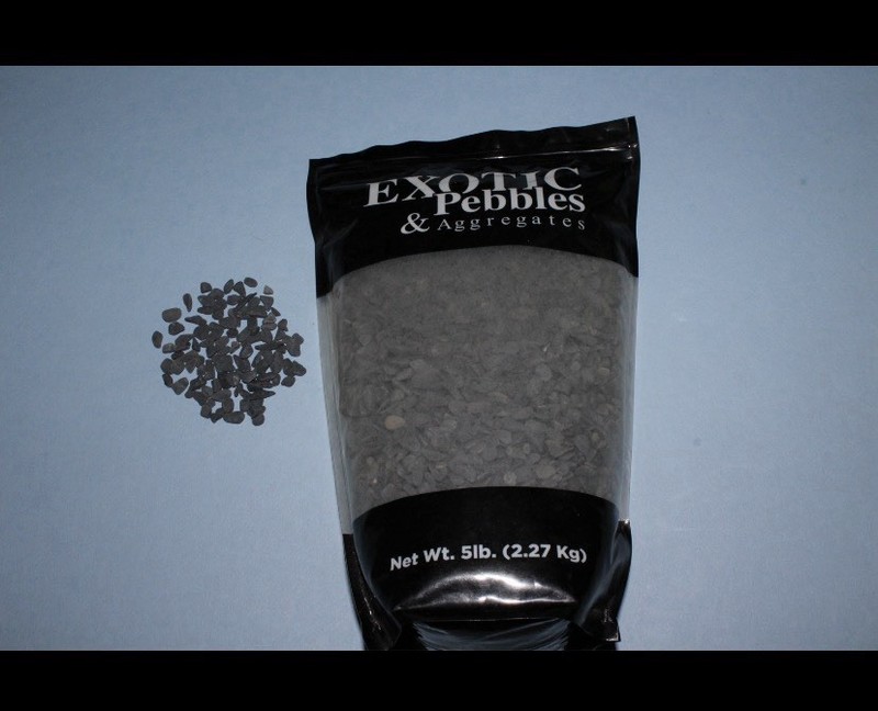 Gray Exotic Pebbles/ Aggregate for Plant Potting - 5lb Bag