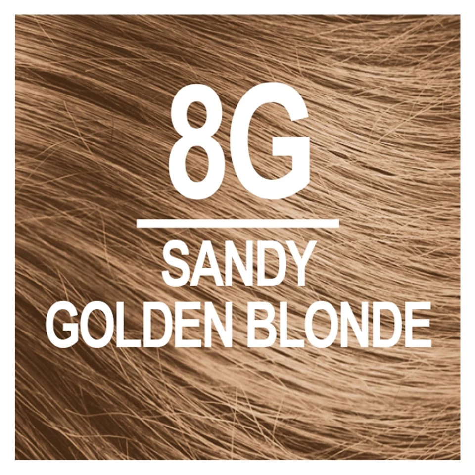 Agente colorante de cabello rubio dorado sandy 5,07 fl oz vegano sin parabenos amoníaco Foto 3 de 4