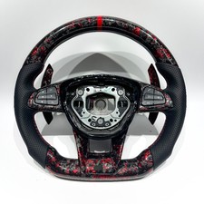 For Amg W205 A C E Gle X253 C63s Glc63s Forged Carbon Fiber Steering Wheel For Amg W205 A C E Gle X253 C63s Glc63s Forged Carbon Fiber Steering Wheel
