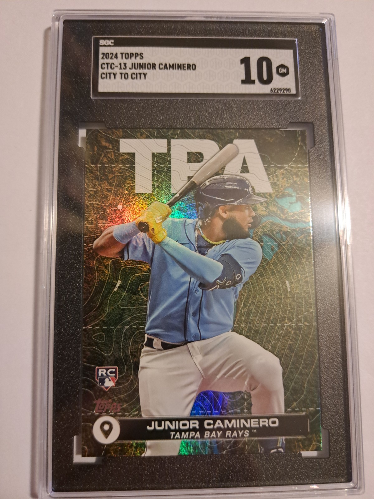2024 Topps Series 2 City to City Junior Caminero #CTC-13 (RC)
