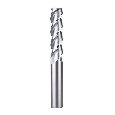 SpeTool 3 Flute Carbide End Mill 1/2in 4in CNC Aluminum