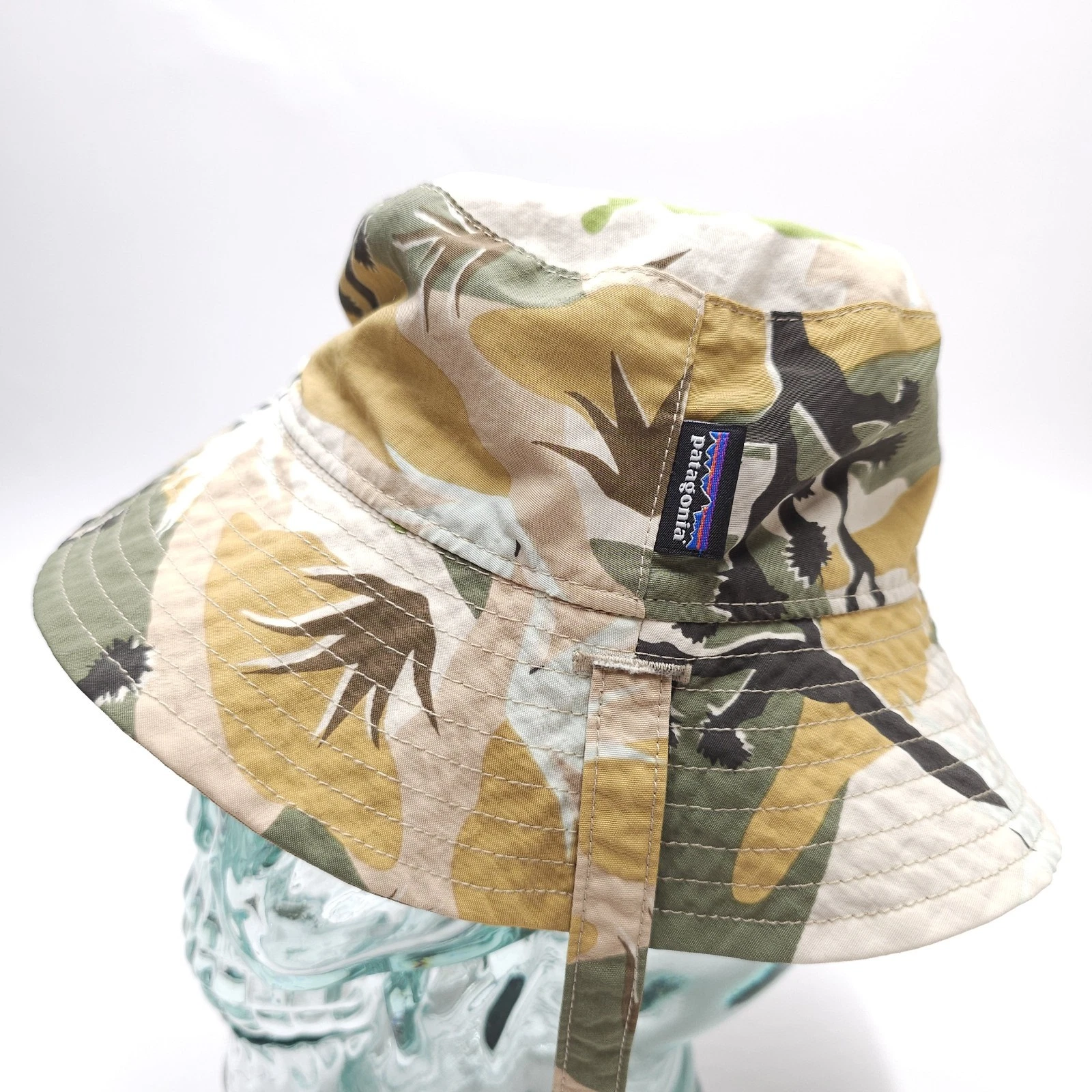 Patagonia Bucket Hat 2T - 5T Reversible Cactus Desert Camo Toddler Boy