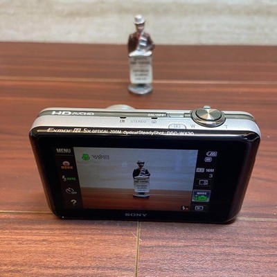 Sony Cyber-shot DSC-WX50 16.2MP Digital Camera - Silver for sale