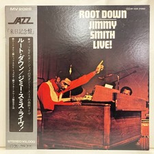 Jimmy Smith/Root Down - Jimmy Smith Live!, Japan Issue, with Obi Vinyl Near Mint