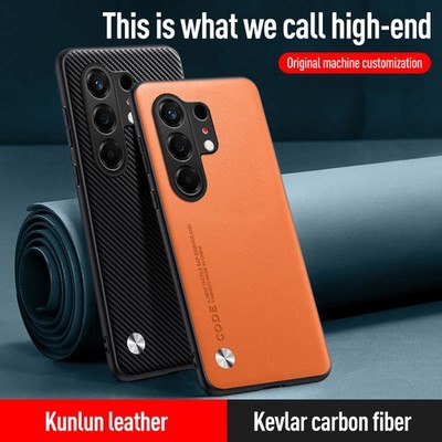 For Tecno Camon 50 4G, Luxury Business Case Retro Leather Soft Rubber Back Cover