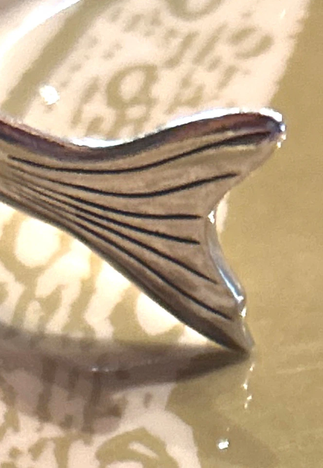 Cape Cod Sterling Silver Whale Cuff Bracelet - Image 4 of 4