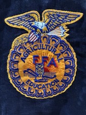 FFA Corduroy Jacket Vintage 2000s Y2K Oklahoma Future Farmers Jacket Size 36